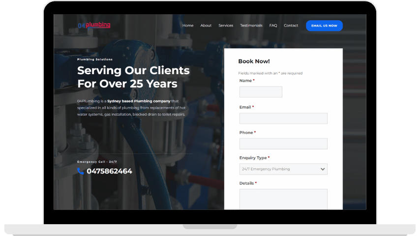 website design company, web designer near me